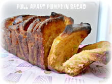 Brioche qui s'épluche à la citrouille