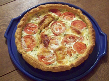quiche au thon et au chèvre
