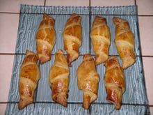 Croissants aux chocolats