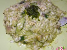 Risotto au pistou