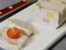 Terrine de poulet au lait de coco