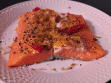 Pavé de saumon au paprika d'orange