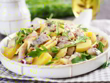 Salade de pommes de terre aux harengs