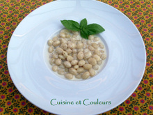 Cocos de paimpol à l'ail blanc, comme un risotto