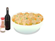 Salade de légumes rôtis