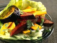 Salade de foie d'agneau au cumin