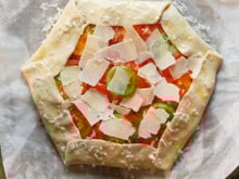 Tarte rustique aux tomates