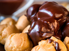 Profiteroles au chocolat traditionnelles