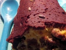 Crêpe tout chocolat, orange curd à la lavande