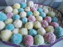 Boule de coco noisettes