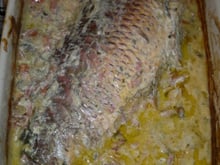 Traditionnelle carpe de Noël allemand