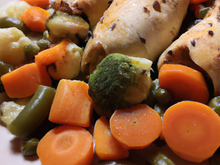 Paupiettes de dinde aux légumes