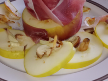 Jambon blanc aux Princesse Amandine et aux pommes