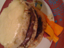 Gâteau façon macaron aux trois chocolats