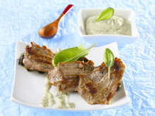 Émincé de veau à l'oseille