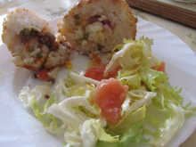 Boulettes de risotto