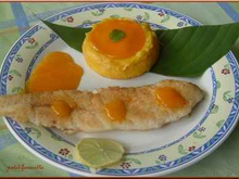 Filets de panga au beurre de mangue