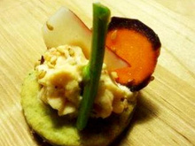 Bouchée printanière aux légumes croquants