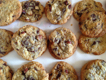 Cookies chunks au chocolat et aux noix du Brésil