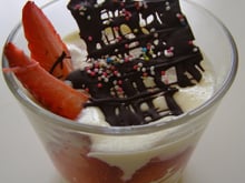 Tiramisu fraise-litchi