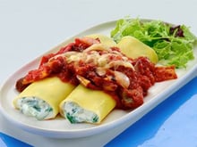 Cannellonis au Philadelphia en sauce tomate