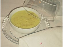 Soupe d'endives au roquefort