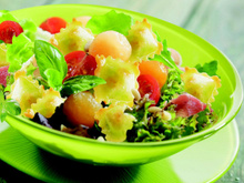 Salade d'été aux ravioles