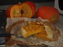 Tarte onctueuse aux potirons