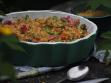 Crumble de légumes d'été