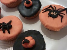 Cupcakes d'Halloween au beurre de cacahuètes