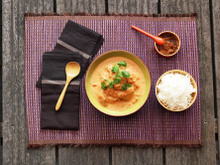 Curry facile de poulet à l'indienne