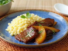 Aiguillettes de canard au miel