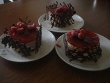 Fraisier chocolat mascarpone