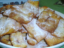 Oreillettes parfumées au citron