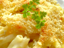 Gratin de macaronis: simple et réconfortant