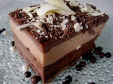 Gâteau tout chocolat et croquant