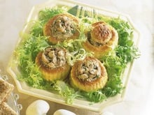Bouchées à la reine et au tofu