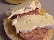 Muffins gratinés andouille & camembert