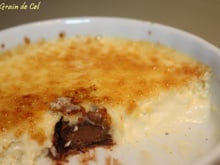 Crème brûlée au Citron Vert & son cœur praliné...