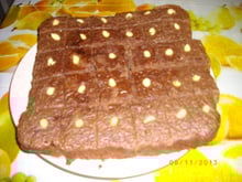 Carres fondants choco coco