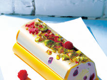 Bûche glacée/glace à l'orientale