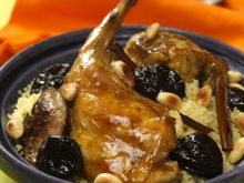 Tajine de lapin aux pruneaux
