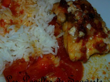 Saumon au crumble de chorizo et parmesan