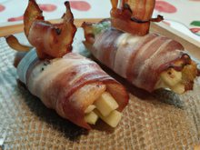 Princesse Amandine farcie au bacon