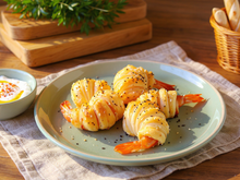 Feuilletés aux crevettes