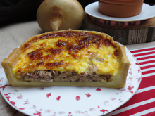 Quiche savoyarde au fromage à raclette