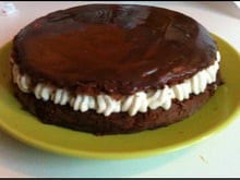 Gâteau aux 3 chocolats classique