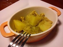 Colombo de poulet fondant et savoureux