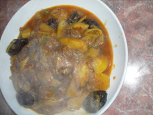 Tajine poulet pruneau