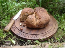 Pain cocotte irlandais Soda bread au petit épeautre de Haute Provence au kéfir de lait et aux noisettes